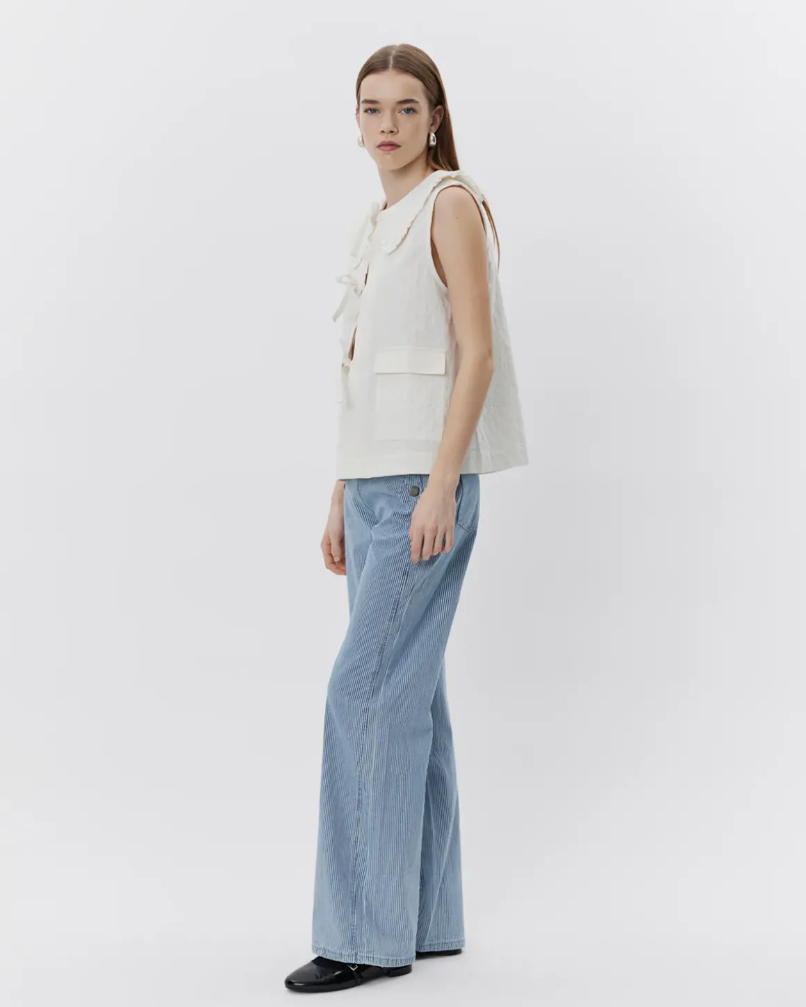 ANNIKASW VEST - Snow white