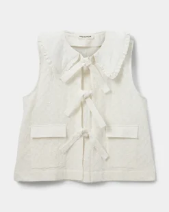 ANNIKASW VEST - Snow white