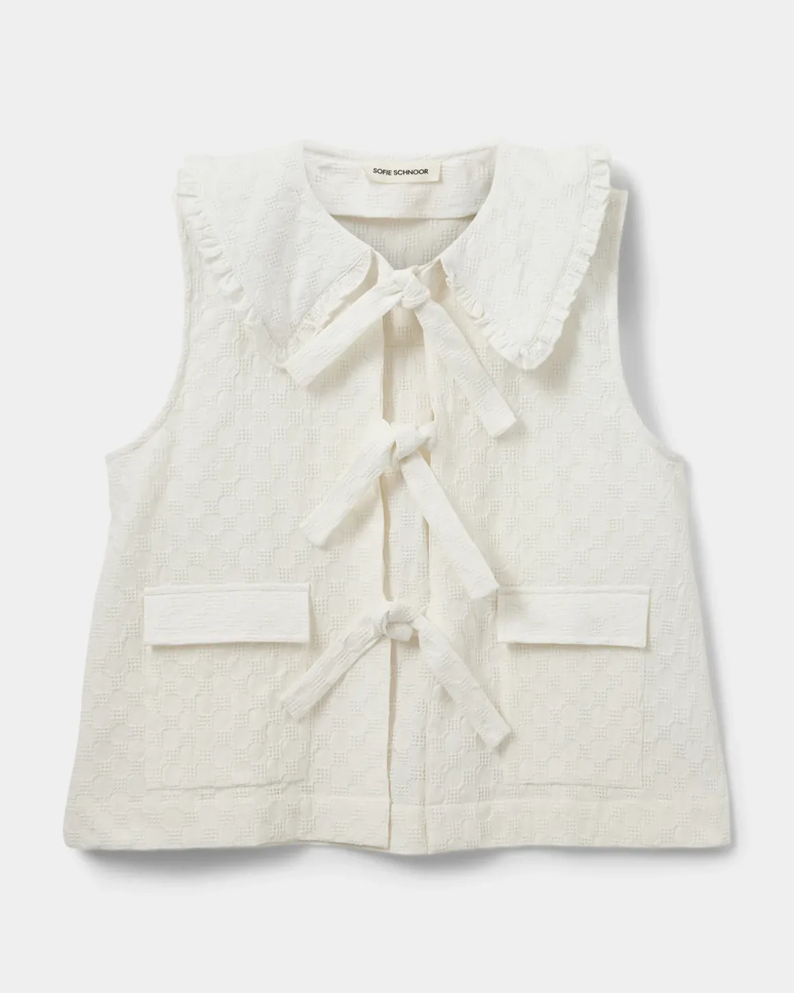 ANNIKASW VEST - Snow white