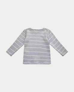 ARIZONASB T-SHIRT LONG SLEEVE - Stone blue