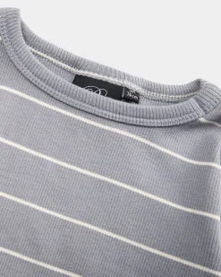 ARIZONASB T-SHIRT LONG SLEEVE - Stone blue