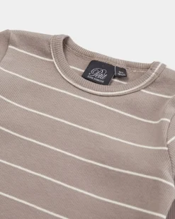 ARIZONASB T-SHIRT LONG SLEEVE - Warm Grey