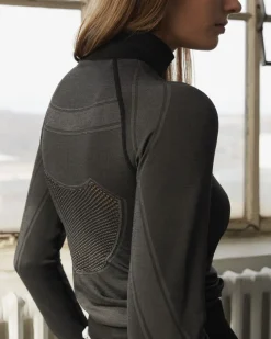 ASHASW T-SHIRT LONG SLEEVE - Grey melange