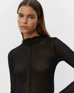 ASLASW BLOUSE - Black