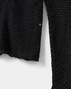 ASLASW BLOUSE - Black