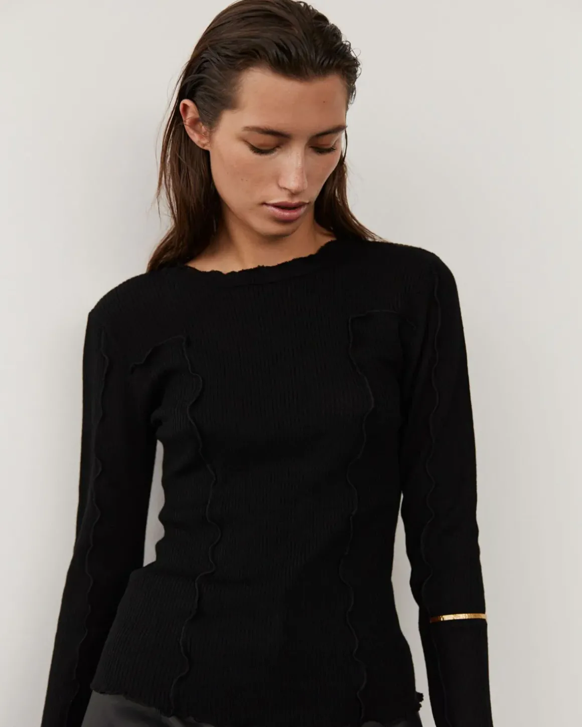 ASTERSW BLOUSE - Black