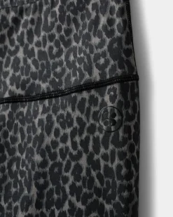 AVALINASPO LEGGINGS - Grey leopard