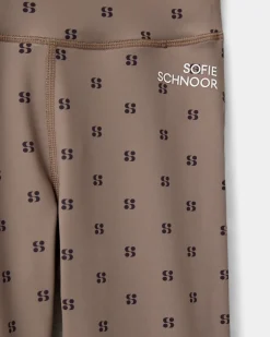 AVALINASY LEGGINGS - Middle Brown