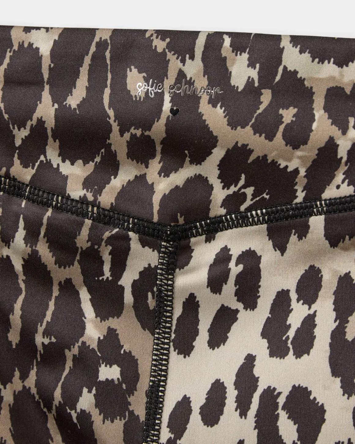 AVELINASK LEGGINGS - Light brown leopard