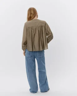 AYOSW SHIRT - Brown Striped