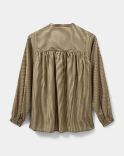 AYOSW SHIRT - Brown Striped