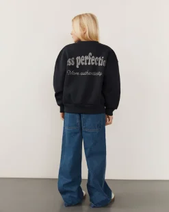 AZZISY TROUSERS - Denim blue