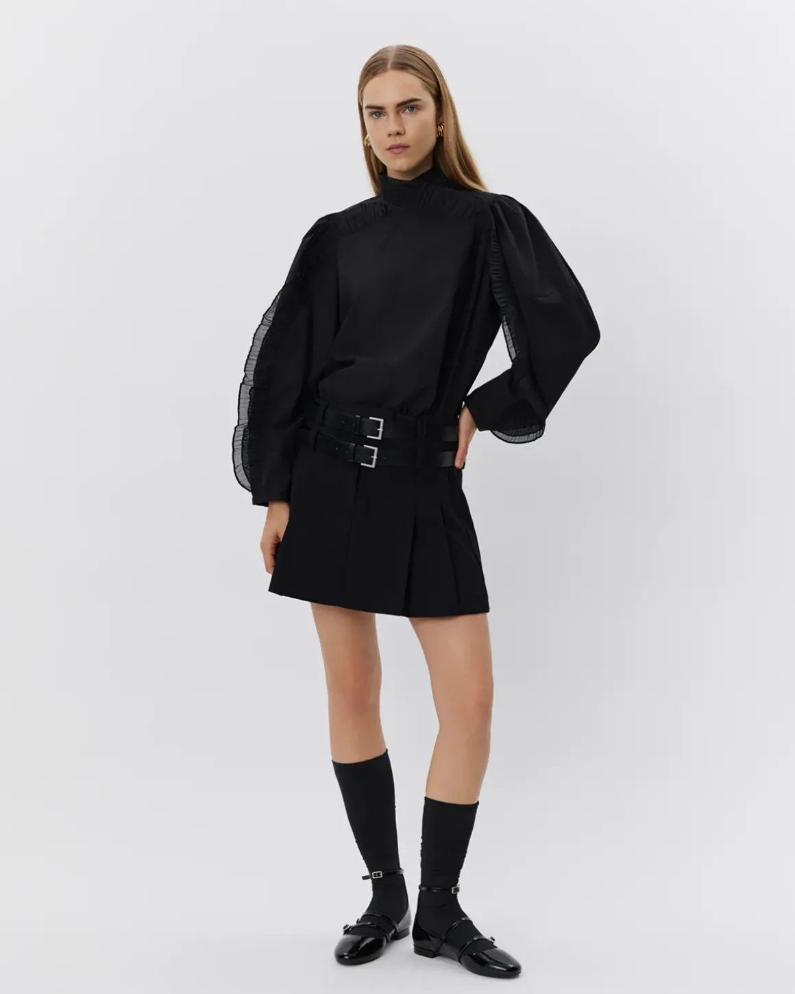 BABETTESW BLOUSE - Black