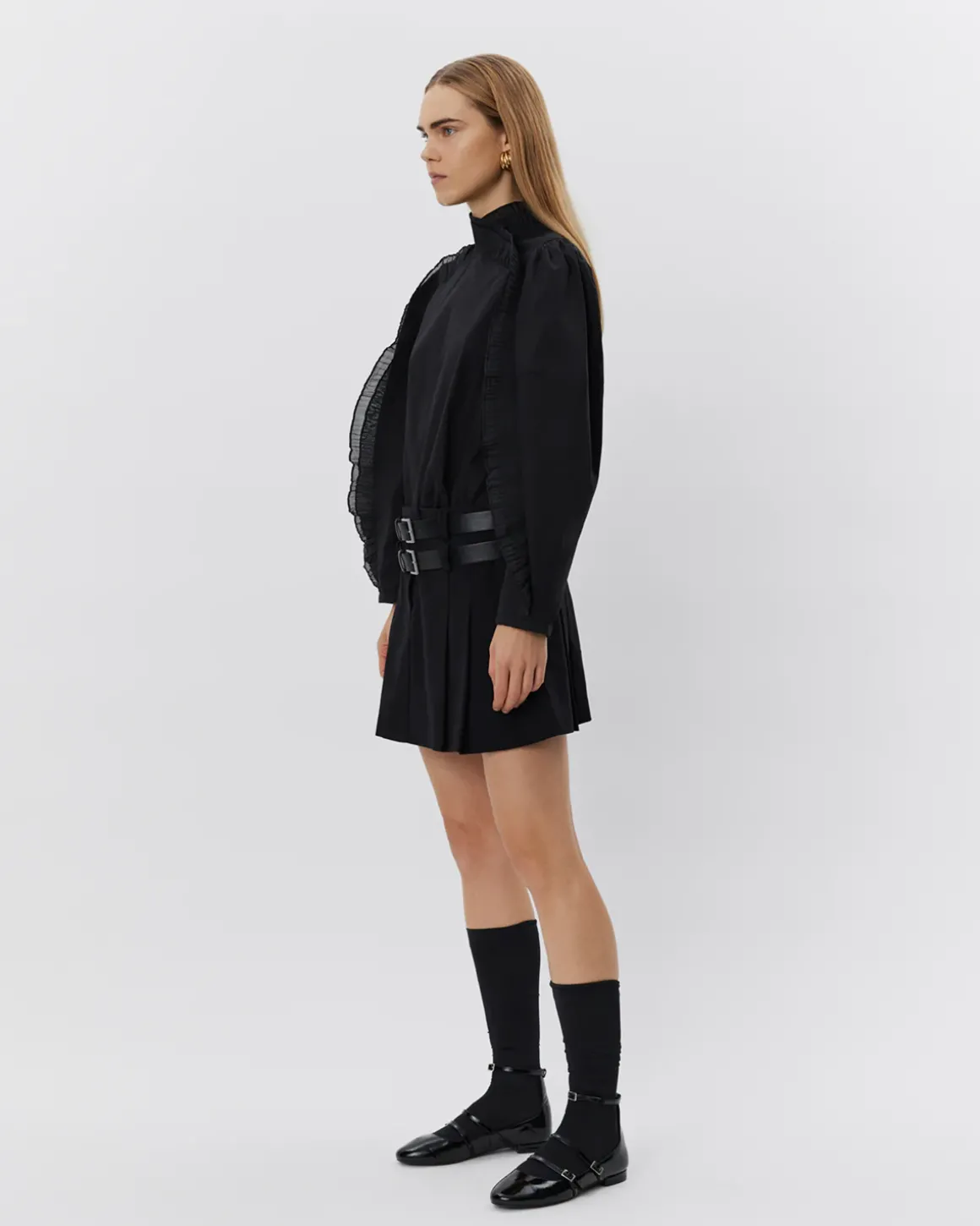 BABETTESW BLOUSE - Black