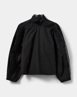 BABETTESW BLOUSE - Black