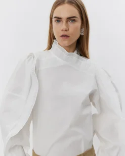 BABETTESW BLOUSE - White