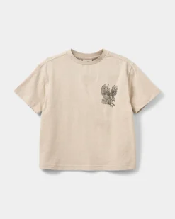 BARRYSK T-SHIRT - Beige Melange