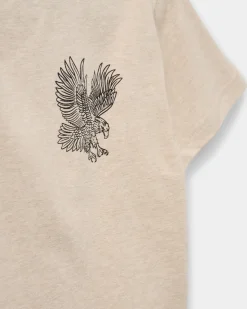 BARRYSK T-SHIRT - Beige Melange