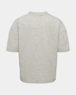 BARRYSK T-SHIRT - Ecru melange