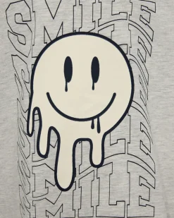 BARRYSK T-SHIRT - Ecru melange