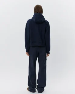 BASIKSW HOODIE - Navy Blue
