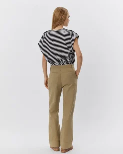 BAYSW T-SHIRT - Black striped