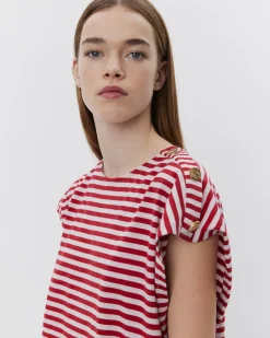 BAYSW T-SHIRT - Red Striped