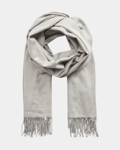BELLASW SCARF - Grey melange