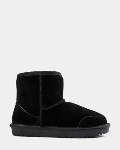 BETTYSW TEDDY BOOT - Black