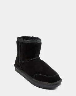 BETTYSW TEDDY BOOT - Black