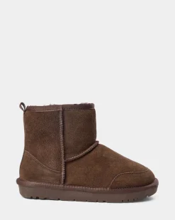 BETTYSW TEDDY BOOT - Brown
