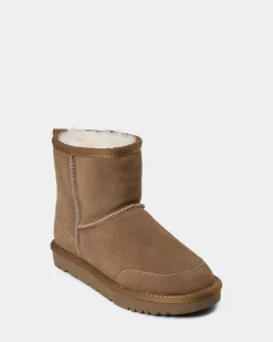 BETTYSW TEDDY BOOT - Dark sand