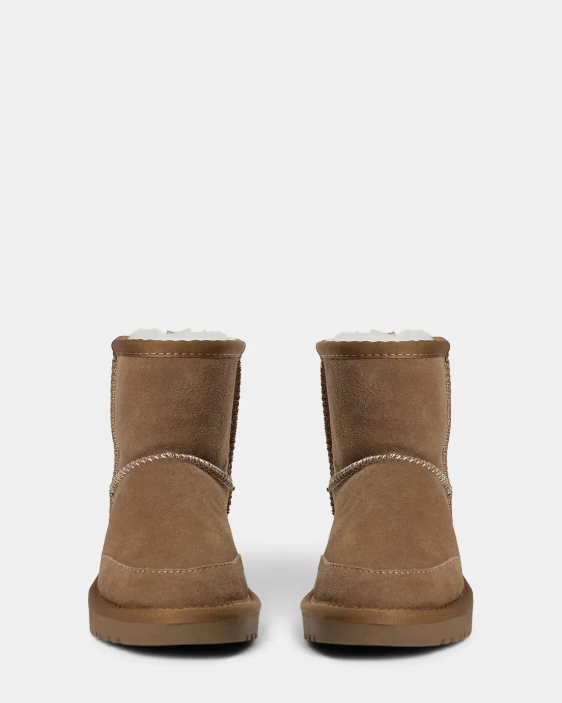 BETTYSW TEDDY BOOT - Dark sand