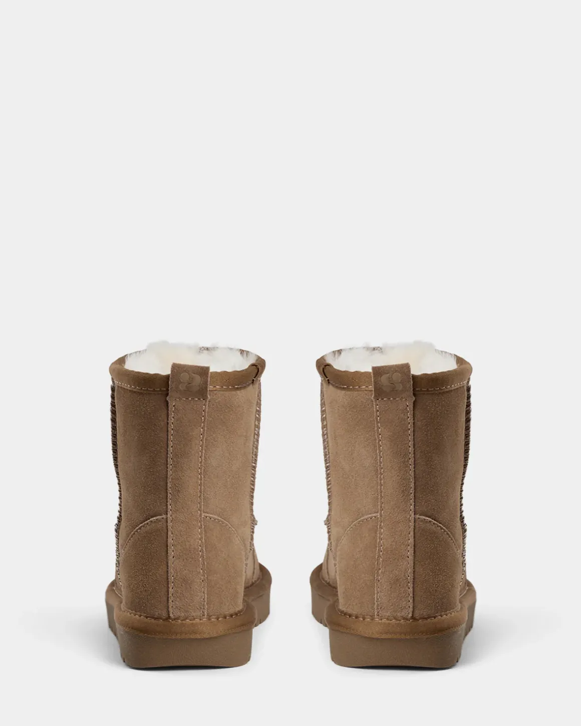 BETTYSW TEDDY BOOT - Dark sand