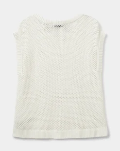 BETTYSW VEST - Cream