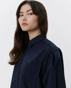 BIANCASW SHIRT - Navy