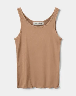 BJANKASY TOP - Cashew brown