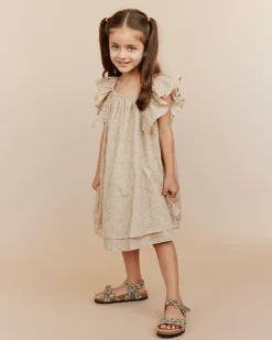 BLOSSOMSK DRESS - Rose w Yellow