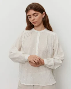 BODILSW SHIRT - White silver