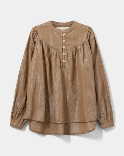 BODILSY SHIRT - Mocha Brown