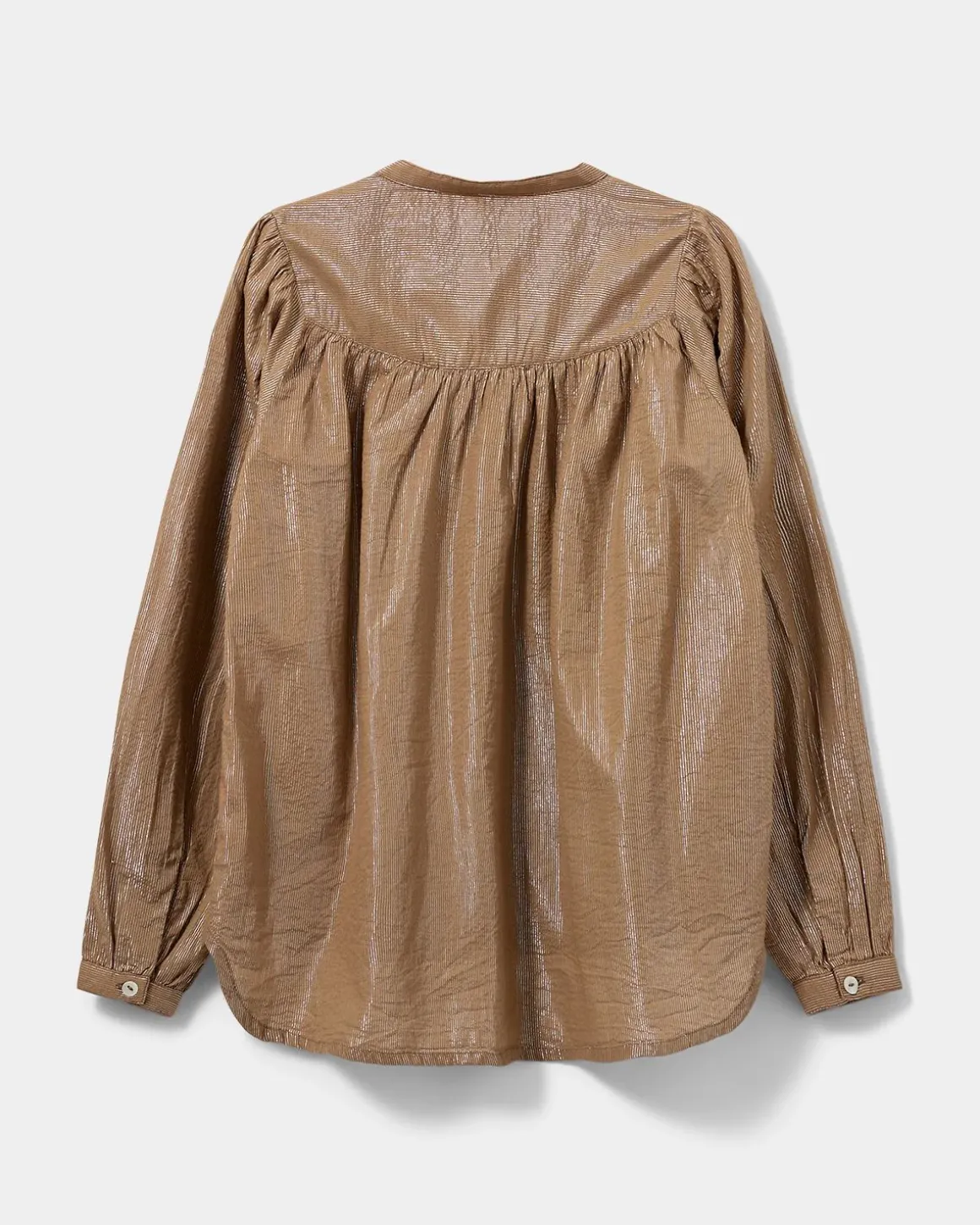 BODILSY SHIRT - Mocha Brown