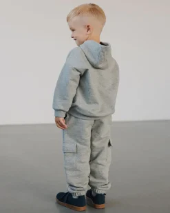 BORISSK SWEATPANTS - Grey melange