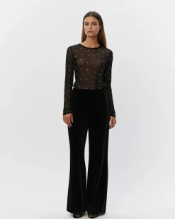 BRIELLESW BLOUSE - Black