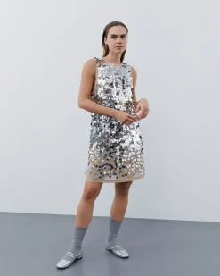 CALAISSW DRESS - Rose Sand