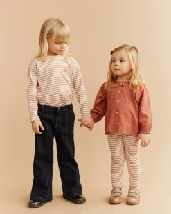 CARISK TROUSERS - Dark denim blue