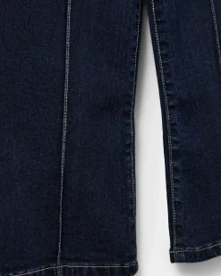 CARISK TROUSERS - Dark denim blue