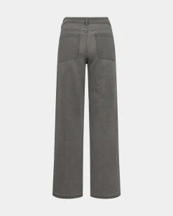 CARISW MID JEANS - Grey Denim