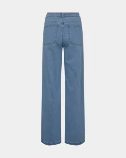 CARISW MID JEANS - Light denim blue