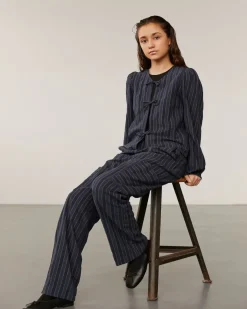 CARLEYSY TROUSERS - Dark Blue