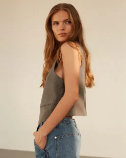 CasitaSW Vest - Dark grey